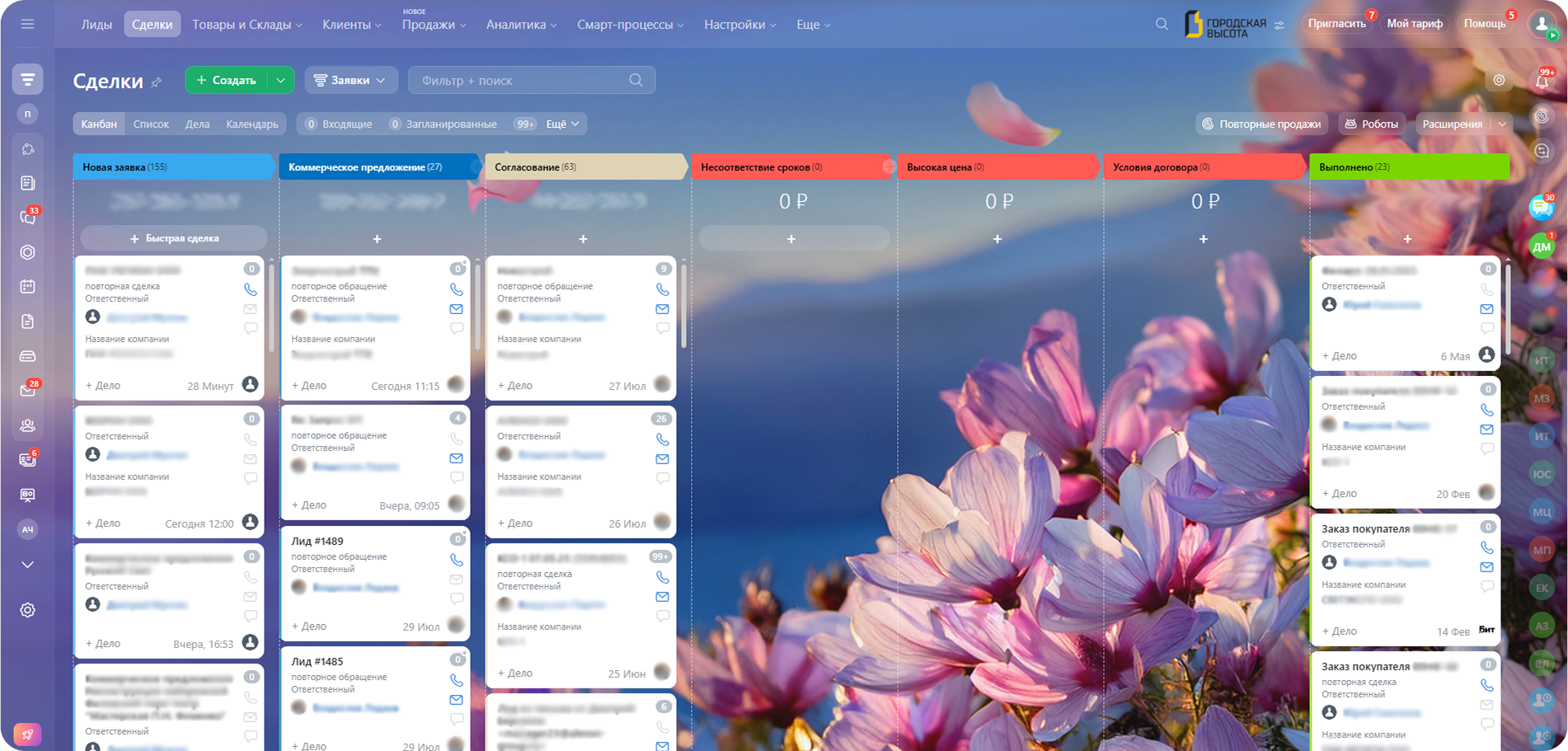 Единая система для продаж, заказов и производства: кейс «Городской Высоты»